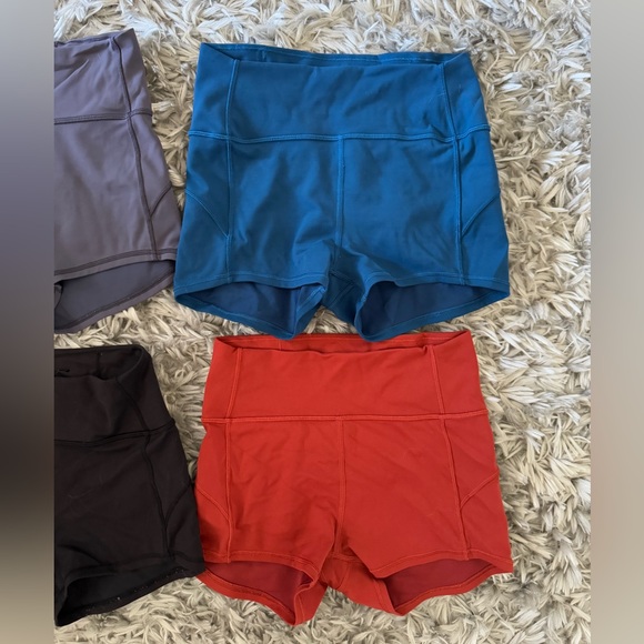 BUNDLE OF 4 - Lululemon in Movement Shorts - Picture 9 of 10